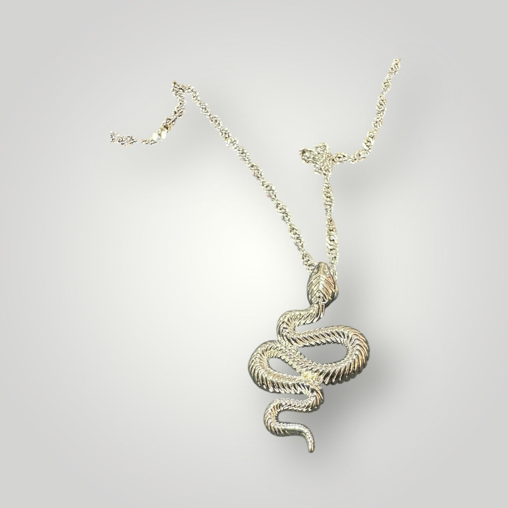 Snake Pendant & Chain