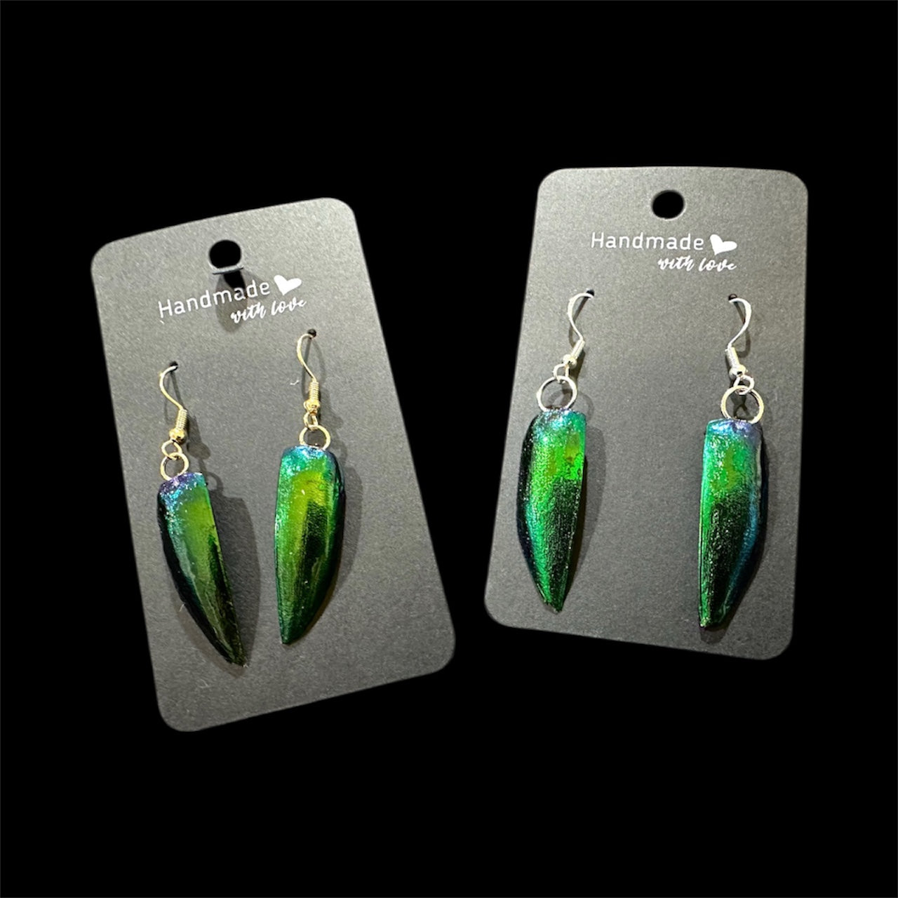 Jewel Beetle Earrings