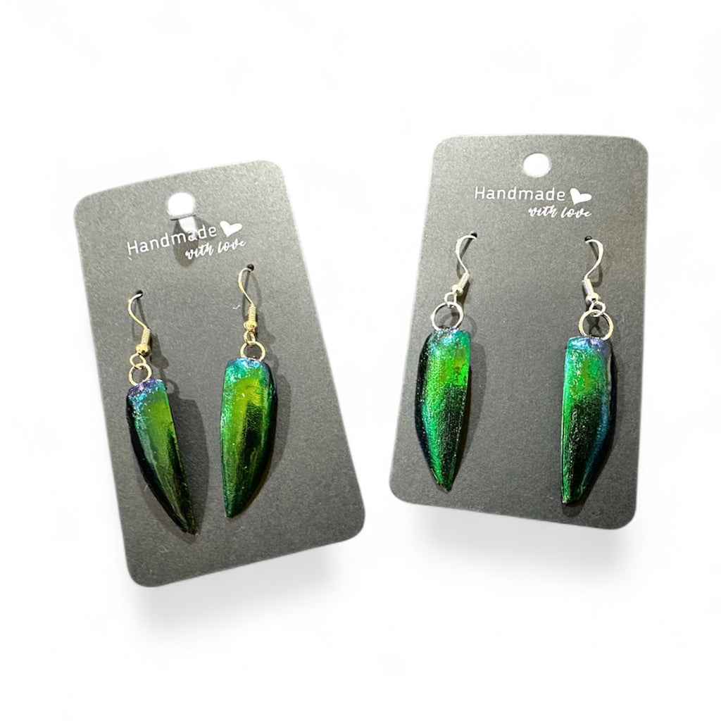 Jewel Beetle Earrings